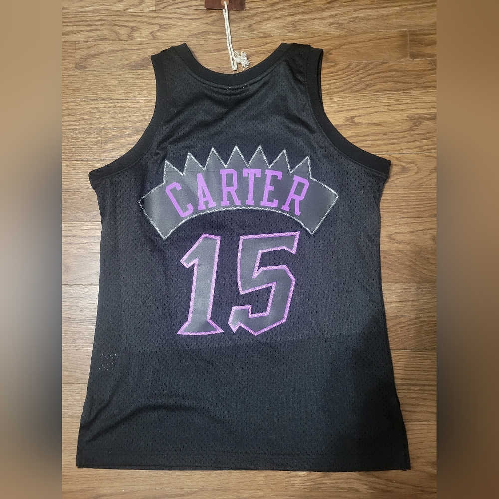 Men's Mitchell & Ness Vince Carter Toronto Raptors Hardwood Classics Blck swingm
